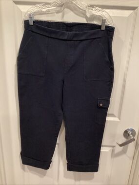 Susan Graver Capri pants Cotton